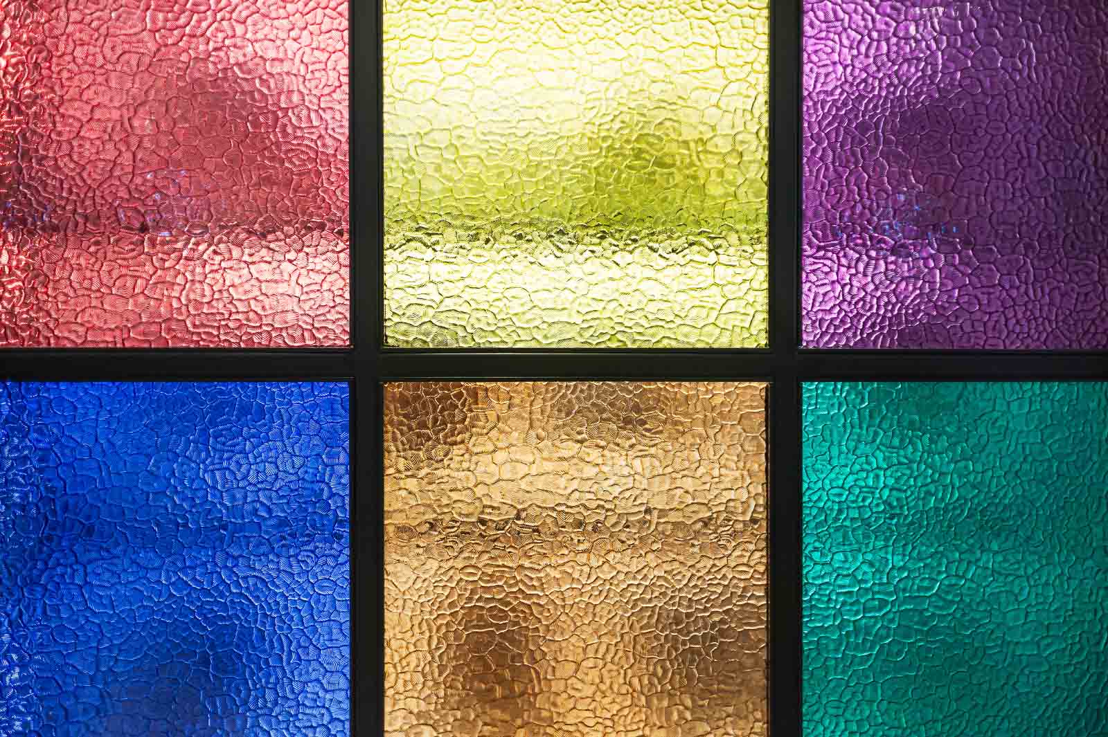 colourful decorative window